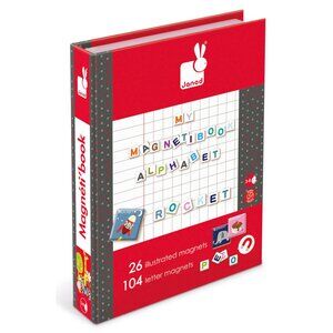 New Sealed Janod Magneti’Book English Alphabet• 3 to 8 Years